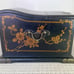 EXQUISITE Chinese Vintage Black & Gold Wood Jewelry/Travel Box , Dragon, w/Pin!