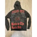 Y2K Sacred Cult Women’s Zip Up Hoodies Size XL Rhinestones AOP