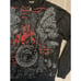 Y2K Sacred Cult Women’s Zip Up Hoodies Size XL Rhinestones AOP