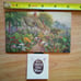 ANTIQUE RAPHAEL TUCK & SONS COLLECTIBLE 1929 ARTIST TEXTURED CARD & CALENDAR