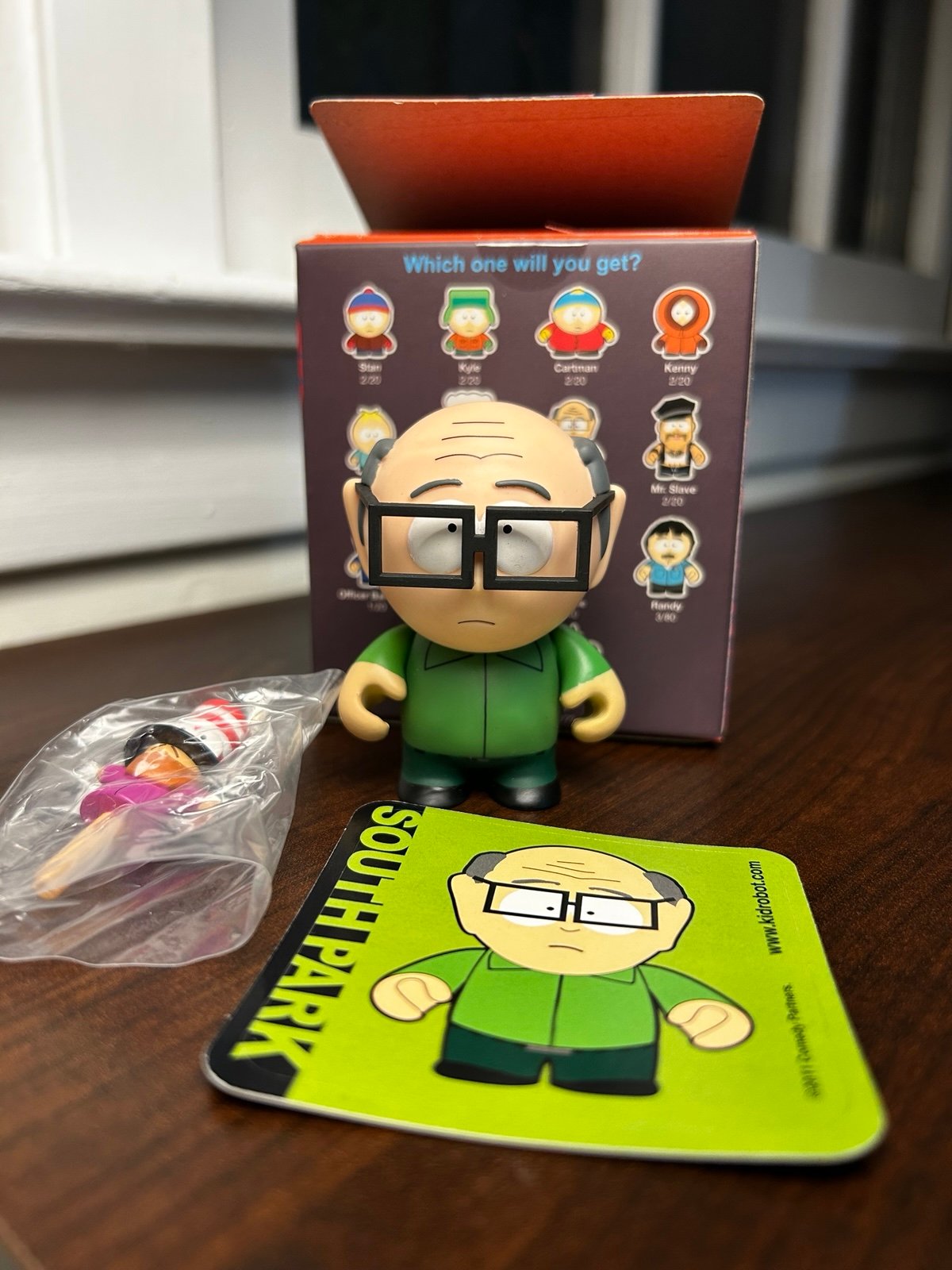 Kidrobot South Park Series 1 Mr. Garrison 2/20 Brand New