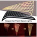 GeeGeeTop Smoked LED Rear Trunk Pillar Tail Light Column Brake Turn Signal