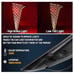 GeeGeeTop Smoked LED Rear Trunk Pillar Tail Light Column Brake Turn Signal