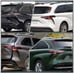 GeeGeeTop Smoked LED Rear Trunk Pillar Tail Light Column Brake Turn Signal