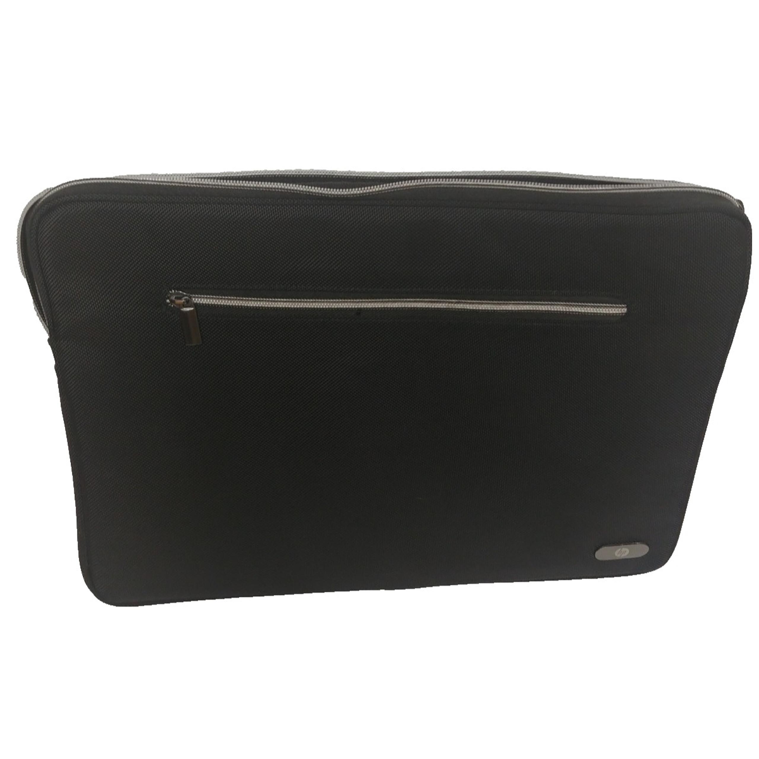 HP Laptop Computer Black Bag 15" x 11" Padded Interior Outside Zipper NICE