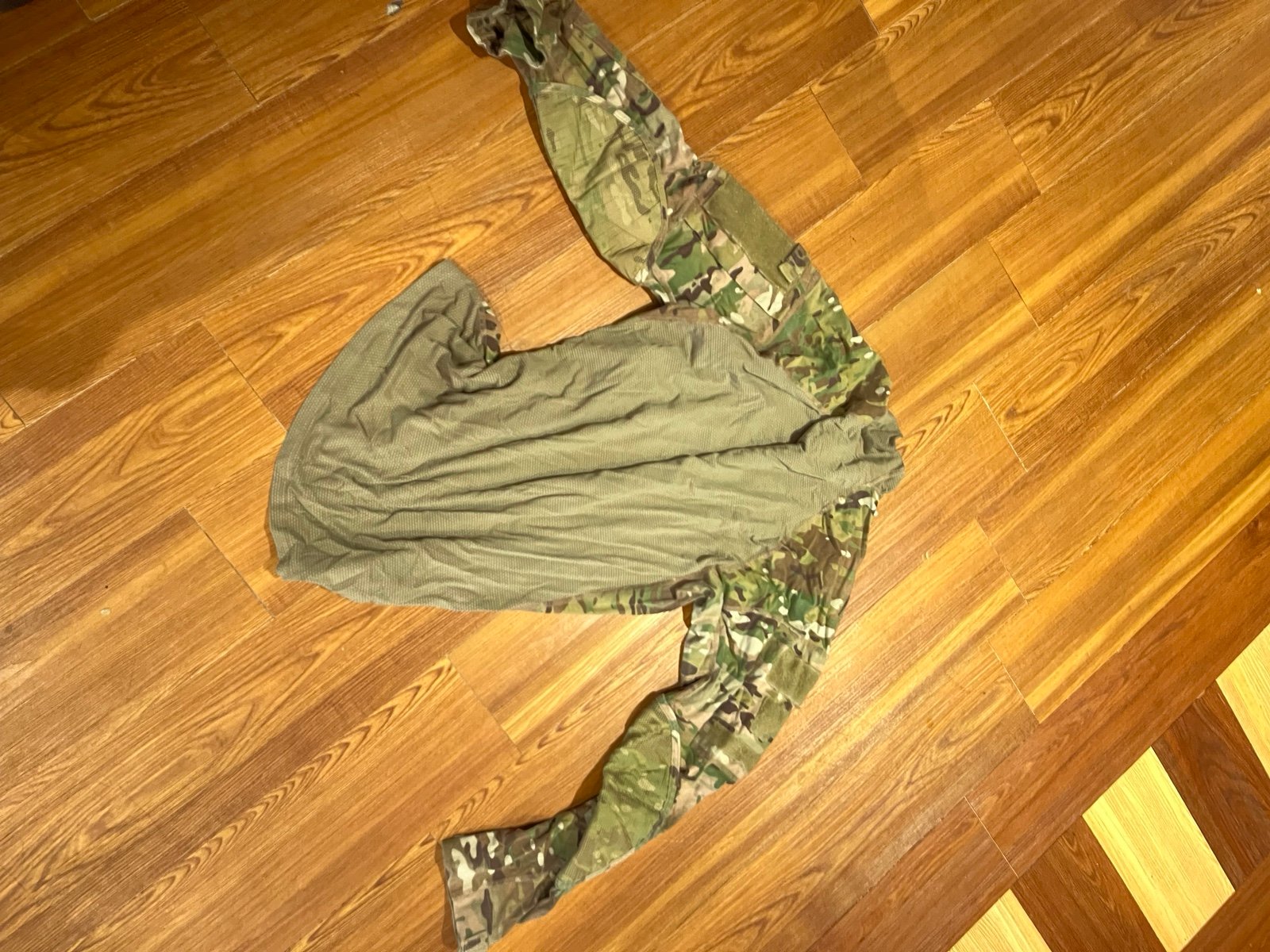 2 camo tactical shirts