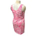 Lilly Pulitzer - Women's XL Newberri Tank Dress Peony Pink Seaside Scene Cotton
