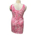 Lilly Pulitzer - Women's XL Newberri Tank Dress Peony Pink Seaside Scene Cotton
