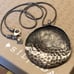 Silpada Sterling Wavy Disc Necklace