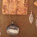 Silpada Sterling Wavy Disc Necklace