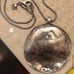 Silpada Sterling Wavy Disc Necklace
