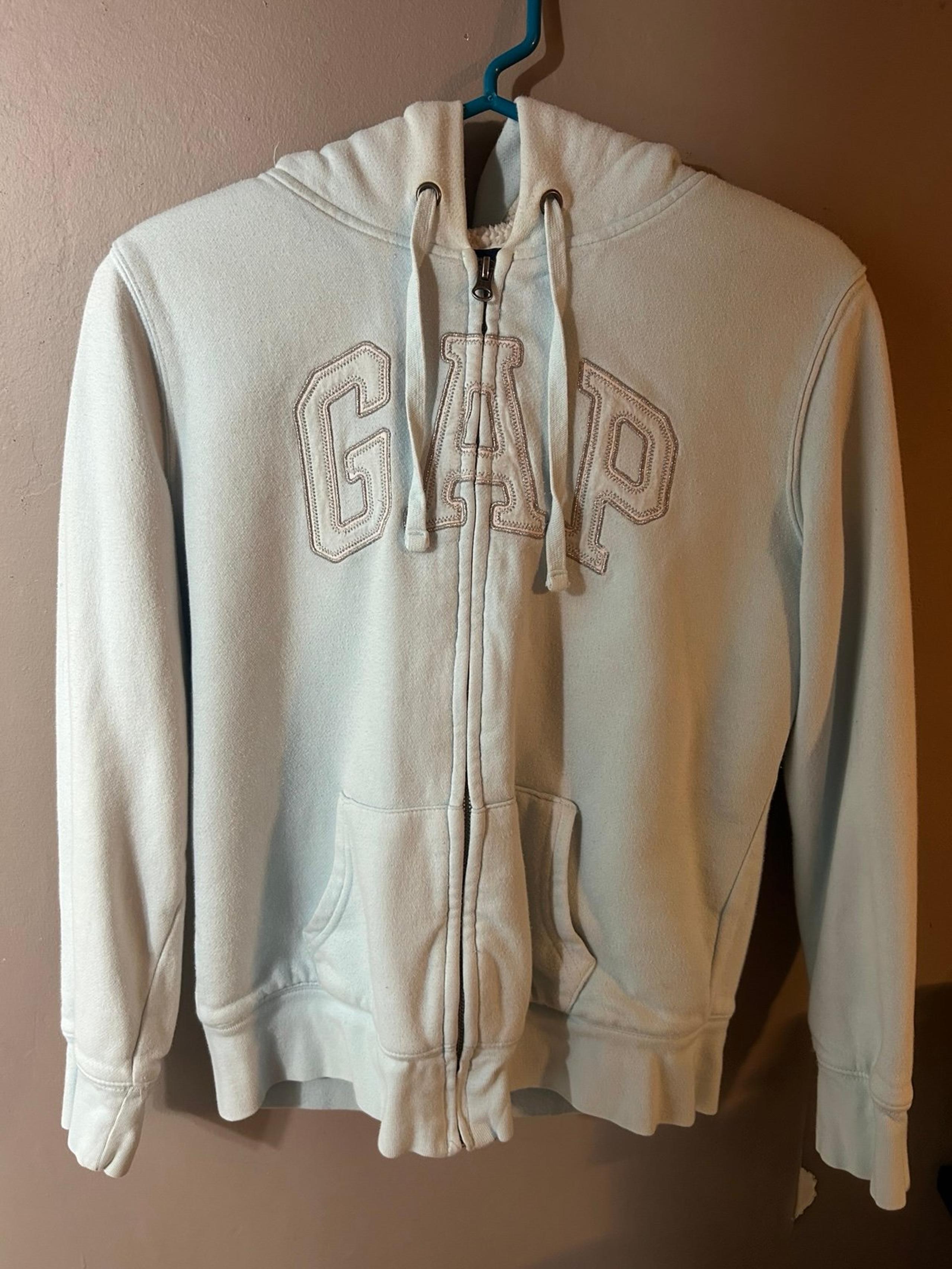 Gap glitter zip up