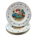 Lenox 2003 Disney Winnie the Pooh Splendiferous Dessert Plates Set of 4 NIB