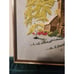 1973 Church In The Wildwood Paragon Crewel Embroidery Framed