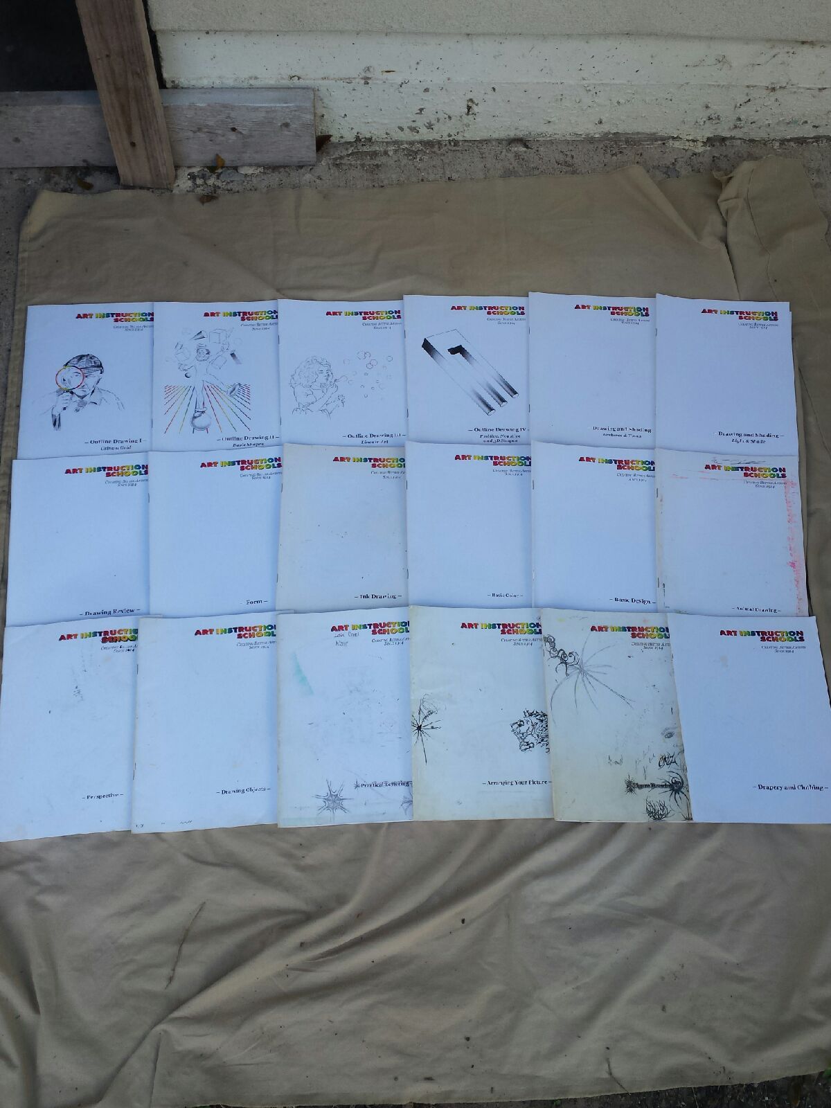 Bundle 18 Art Books 27 Lessons Total
