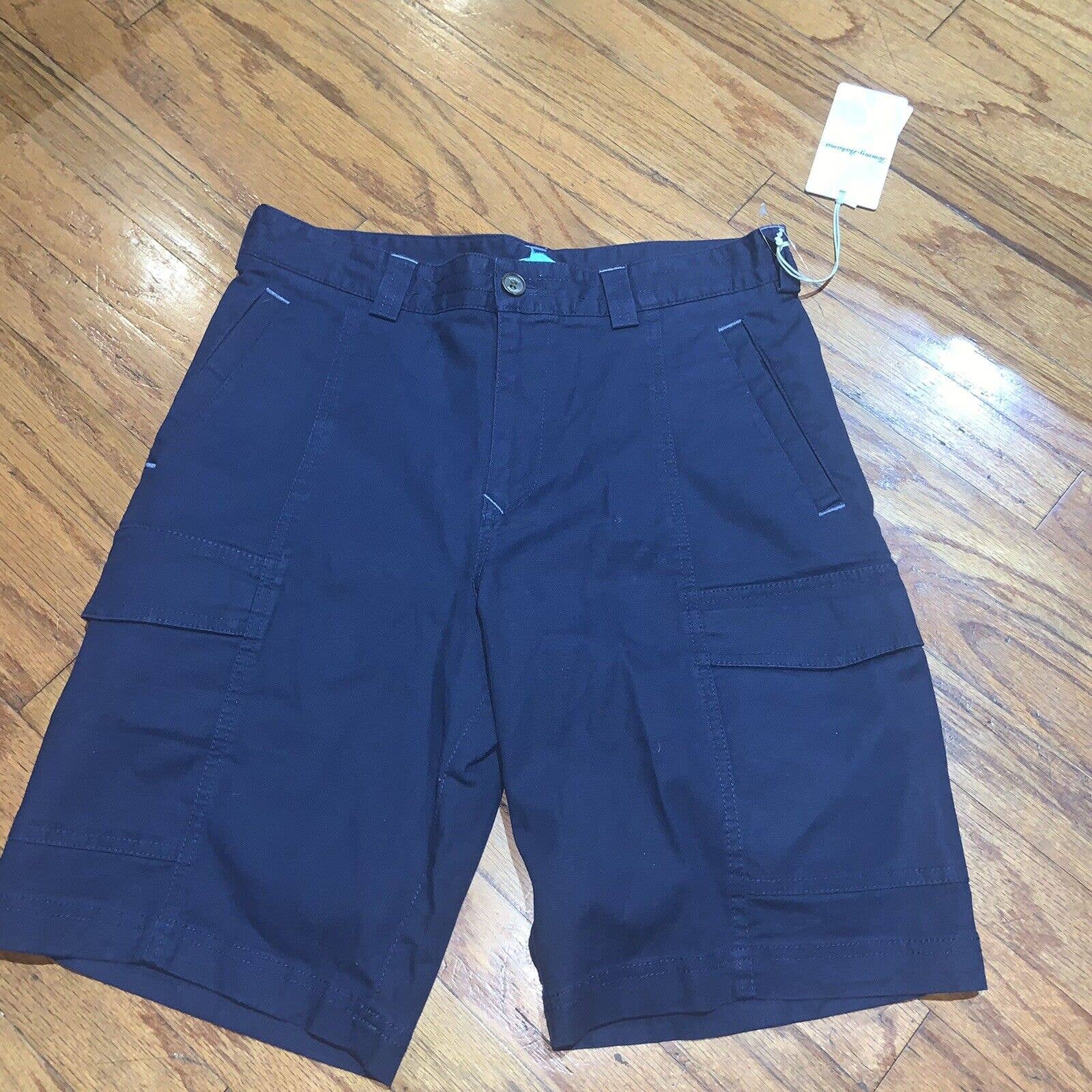 Tommy Bahama Mens Navy Blue Shorts Size 30 . New W/tags
