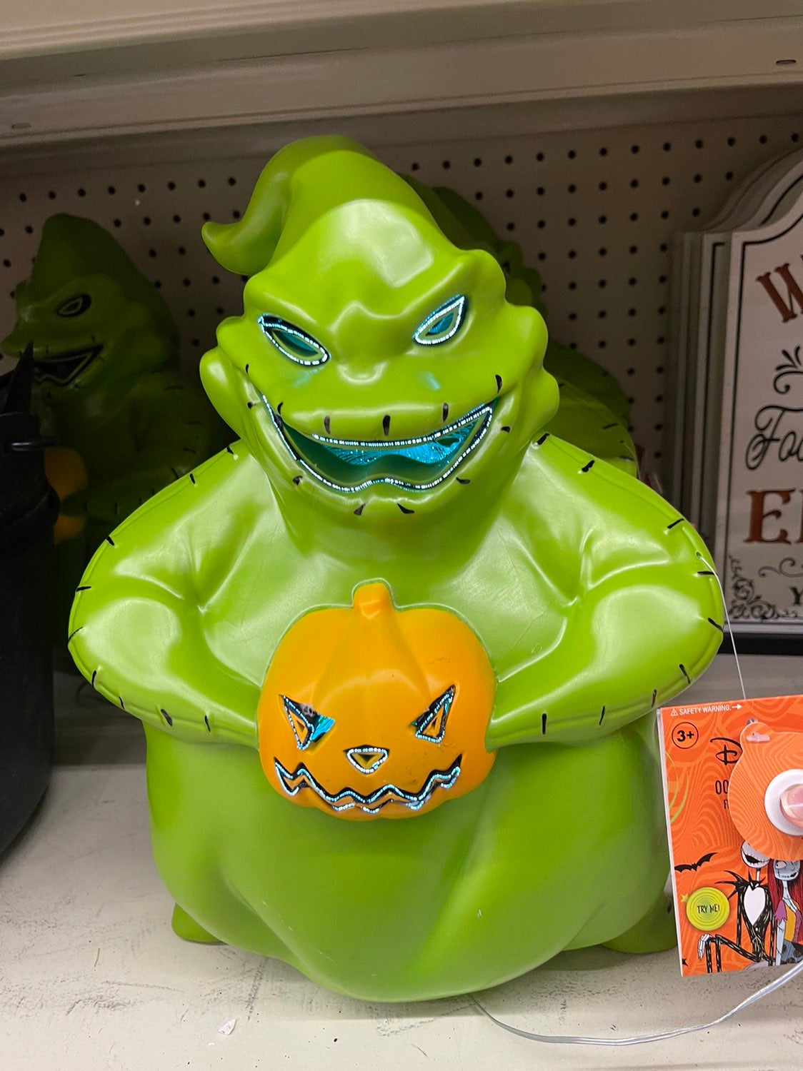 Disney OOGIE BOOGIE Fiber Optic Decor