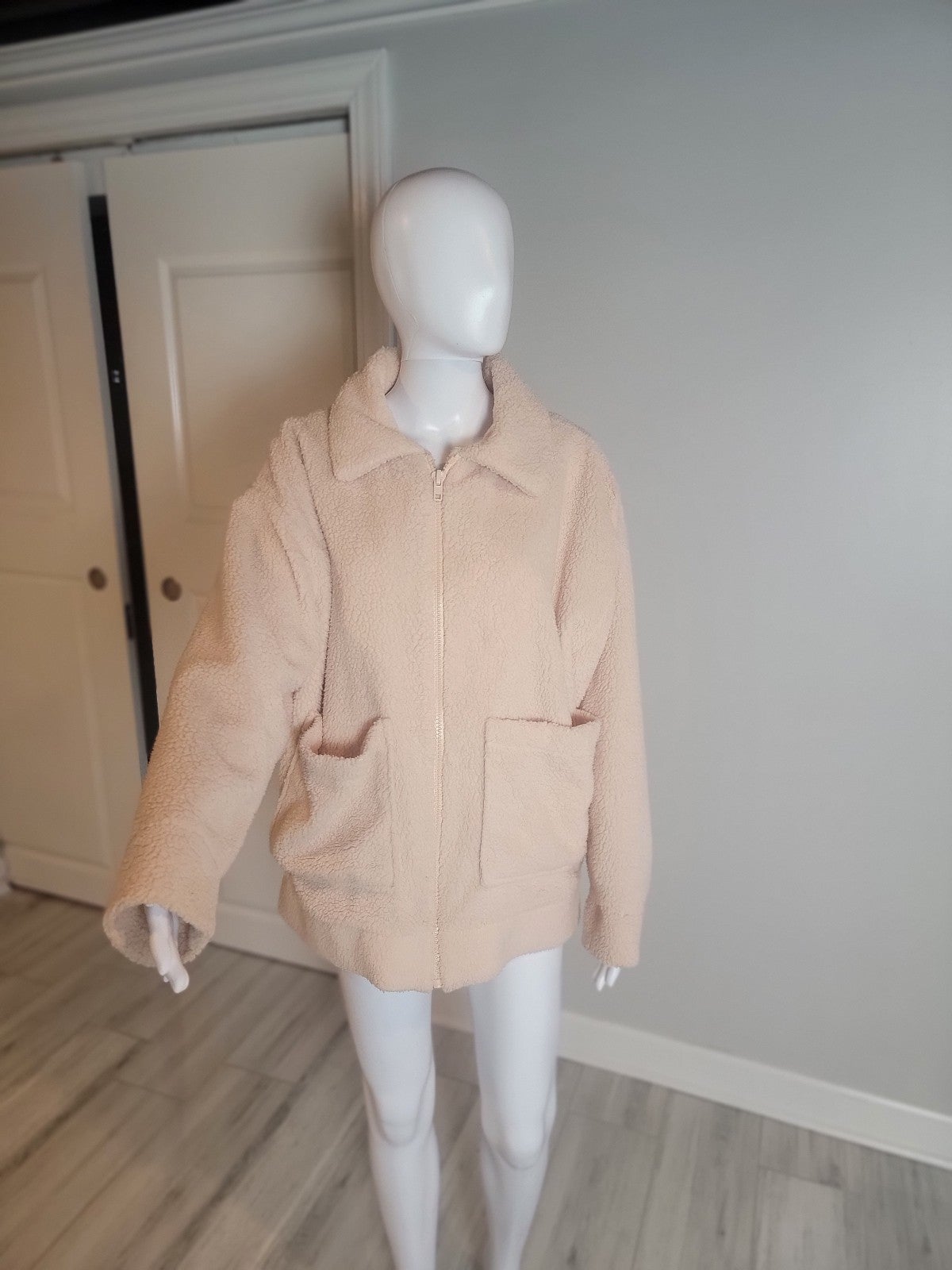 Victoria's Secret PINK Fleece Sweater. Worn