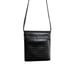 Vintage Ralph Lauren Black Embossed Crocodile Leather Crossbody Bag Retro Glam