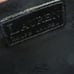 Vintage Ralph Lauren Black Embossed Crocodile Leather Crossbody Bag Retro Glam