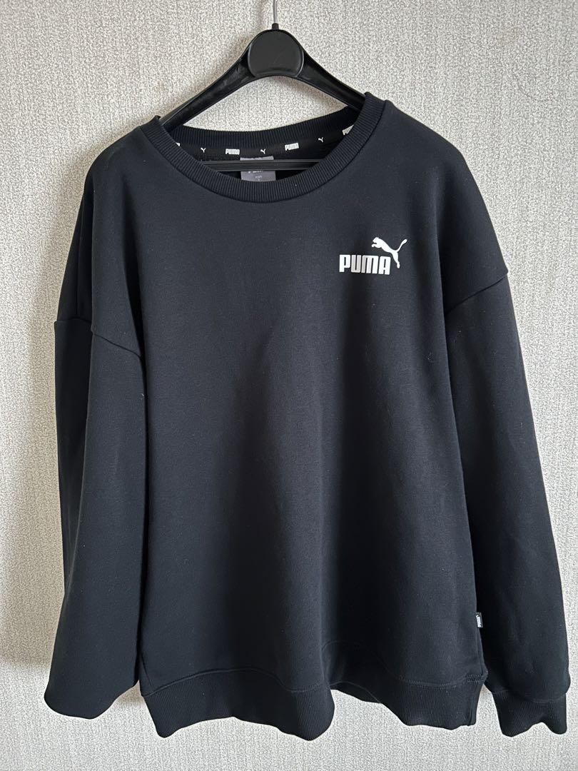 PUMA Black Sweatshirt Size S