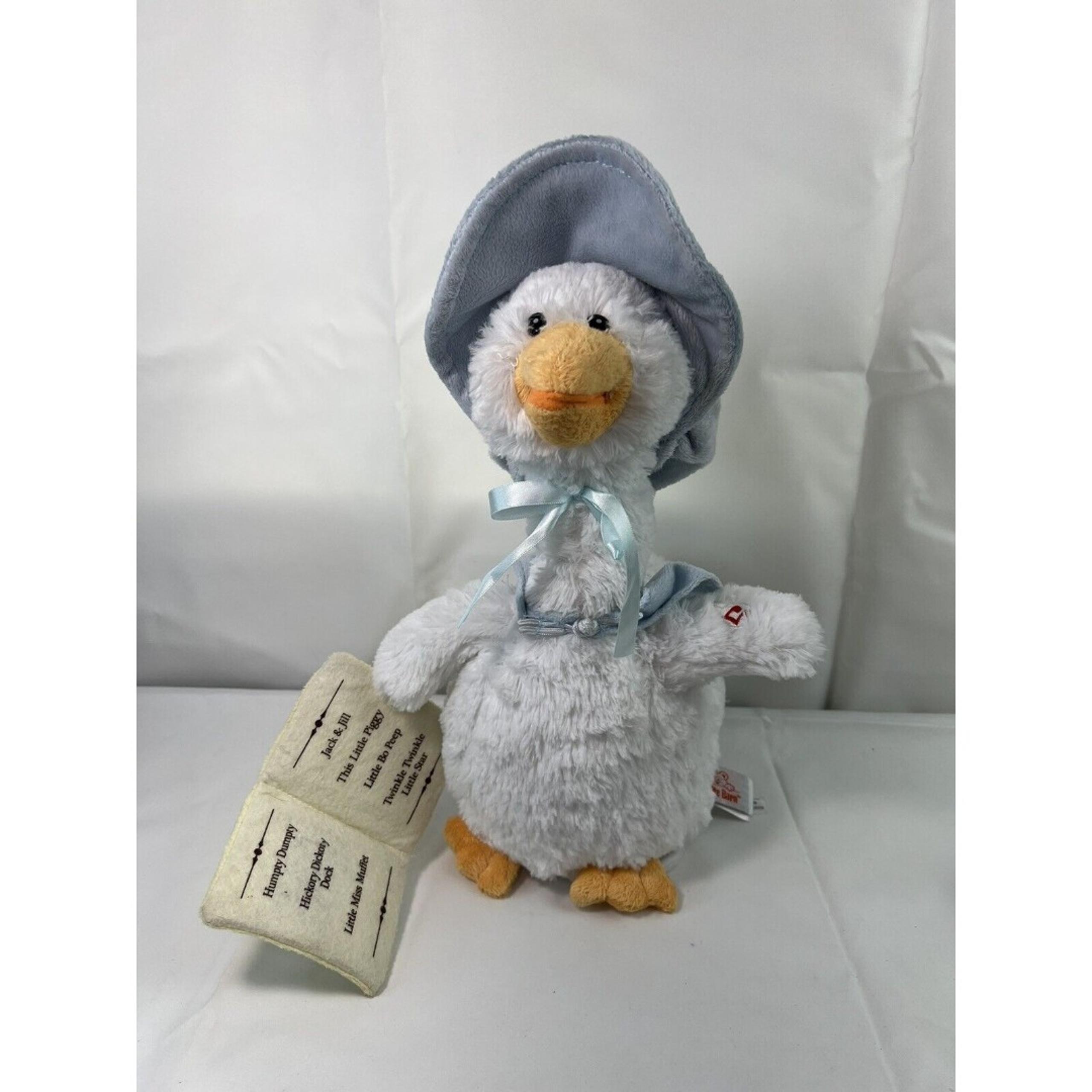 Mother Goose Animated Story Telling Plush Toy Classic Nursery Rhymes Cuddle Barn