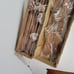 Powell Oak Wood Blanket - Quilt Rack New Open Box