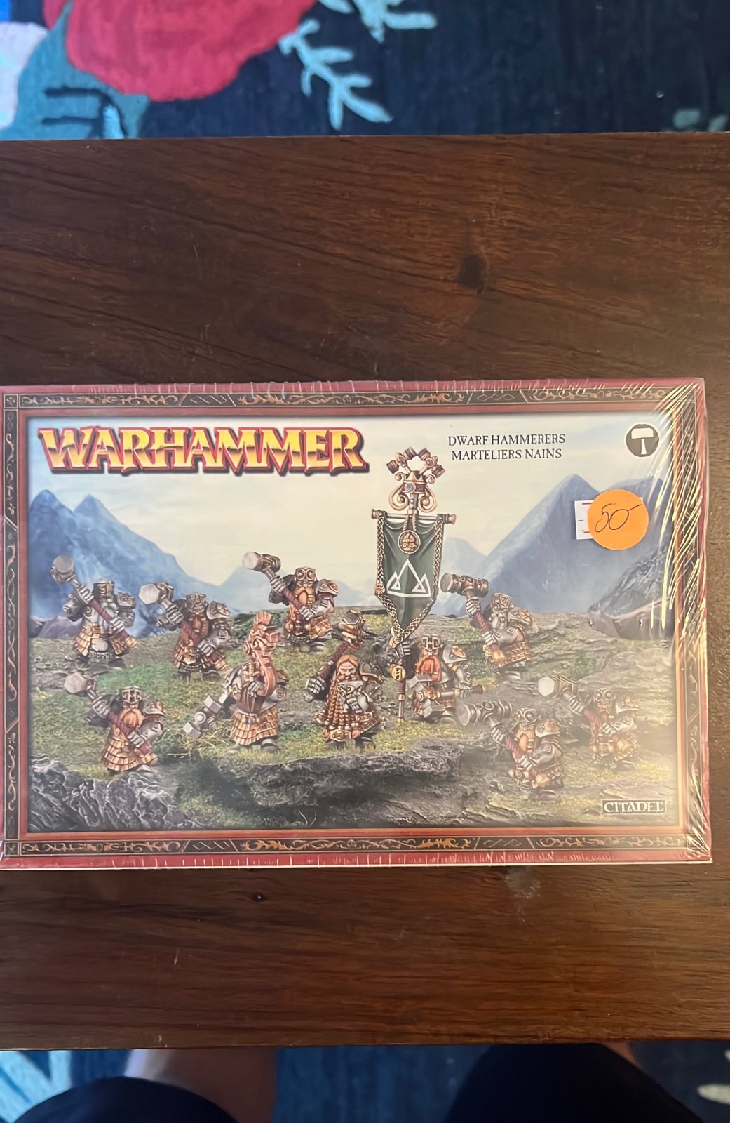 Warhammer Dwarf Hammers 10 Plastic Minatures