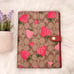 NEW Coach Notebook with Wild Strawberry Print in Signature Canvas