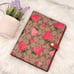 NEW Coach Notebook with Wild Strawberry Print in Signature Canvas