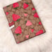 NEW Coach Notebook with Wild Strawberry Print in Signature Canvas
