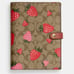 NEW Coach Notebook with Wild Strawberry Print in Signature Canvas