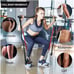 Professional Pilates Toning Bar Kit 60-180Lbs Resistance Bands Full Body