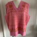 Ron Herman Cotton Knit Cotton Vest Pink