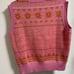 Ron Herman Cotton Knit Cotton Vest Pink
