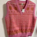 Ron Herman Cotton Knit Cotton Vest Pink