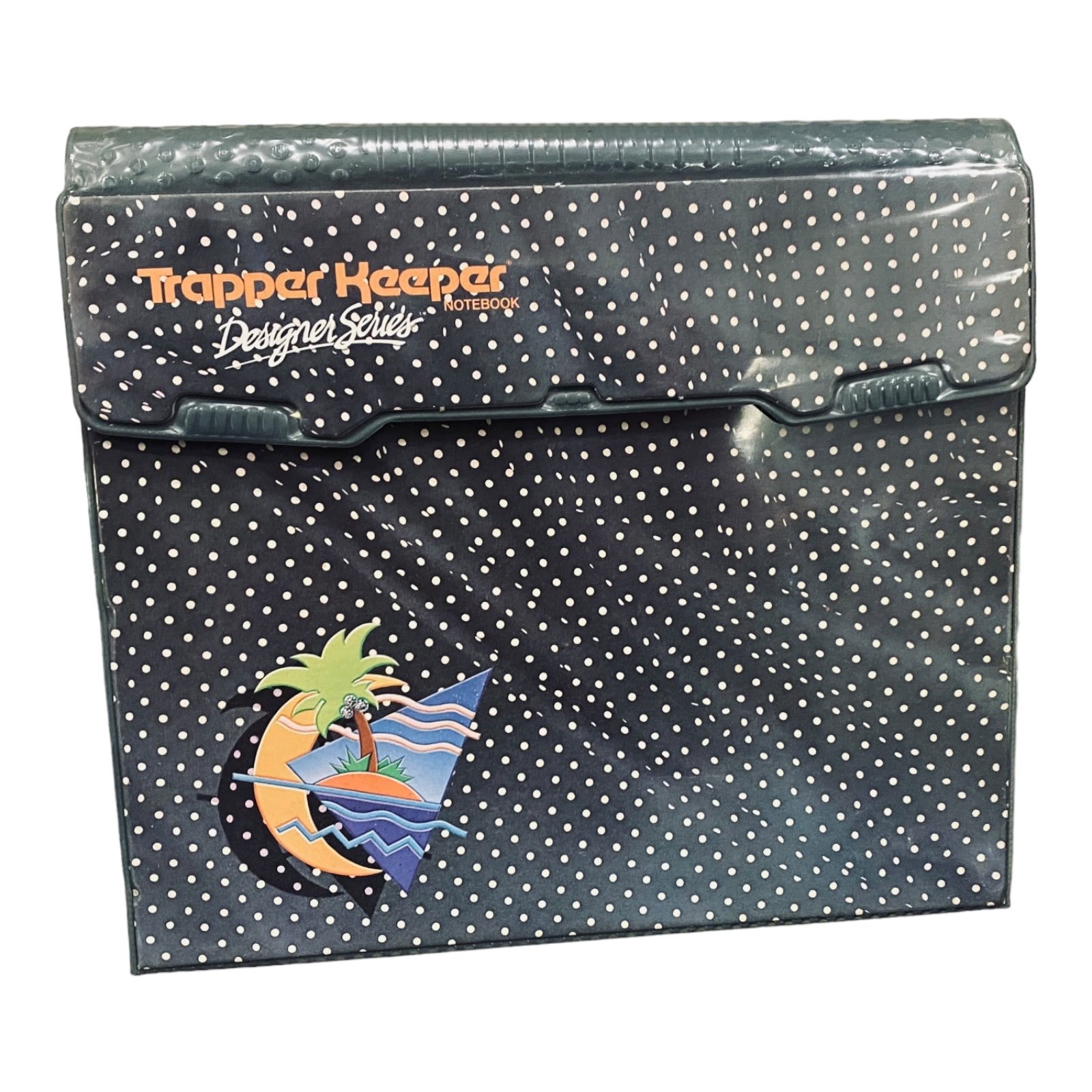 Vintage Trapper Keeper Designer Series Noteband & 3 Vinatge Folders READ