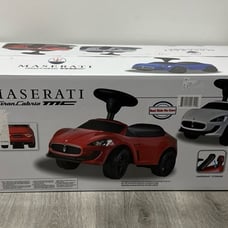 MASERATI Grandcabrio MC Kids Push Car RED Color Steering Wheel W/sound RARE
