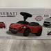 MASERATI Grandcabrio MC Kids Push Car RED Color Steering Wheel W/sound RARE