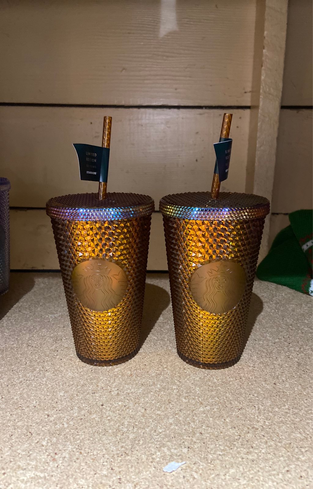 Starbucks honeycomb grande set of 2 NWT