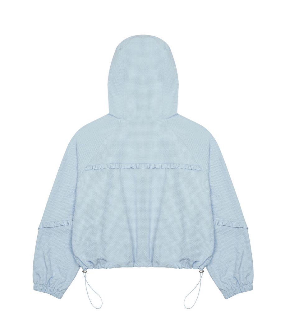 luvistrue PA Frill Shirring Windbreaker