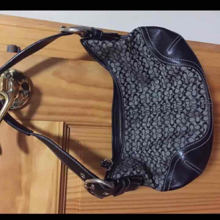 Coach Soho Signature Small Hobo Bag