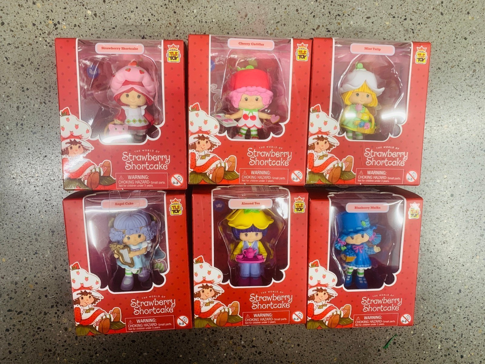 Strawberry Shortcake cheebee series 2 set of 6