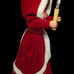 Rennoc Christmas Caroler Victorian Girl Motionette Animated 24 Red Outfit RARE