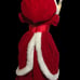 Rennoc Christmas Caroler Victorian Girl Motionette Animated 24 Red Outfit RARE