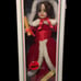 Rennoc Christmas Caroler Victorian Girl Motionette Animated 24 Red Outfit RARE