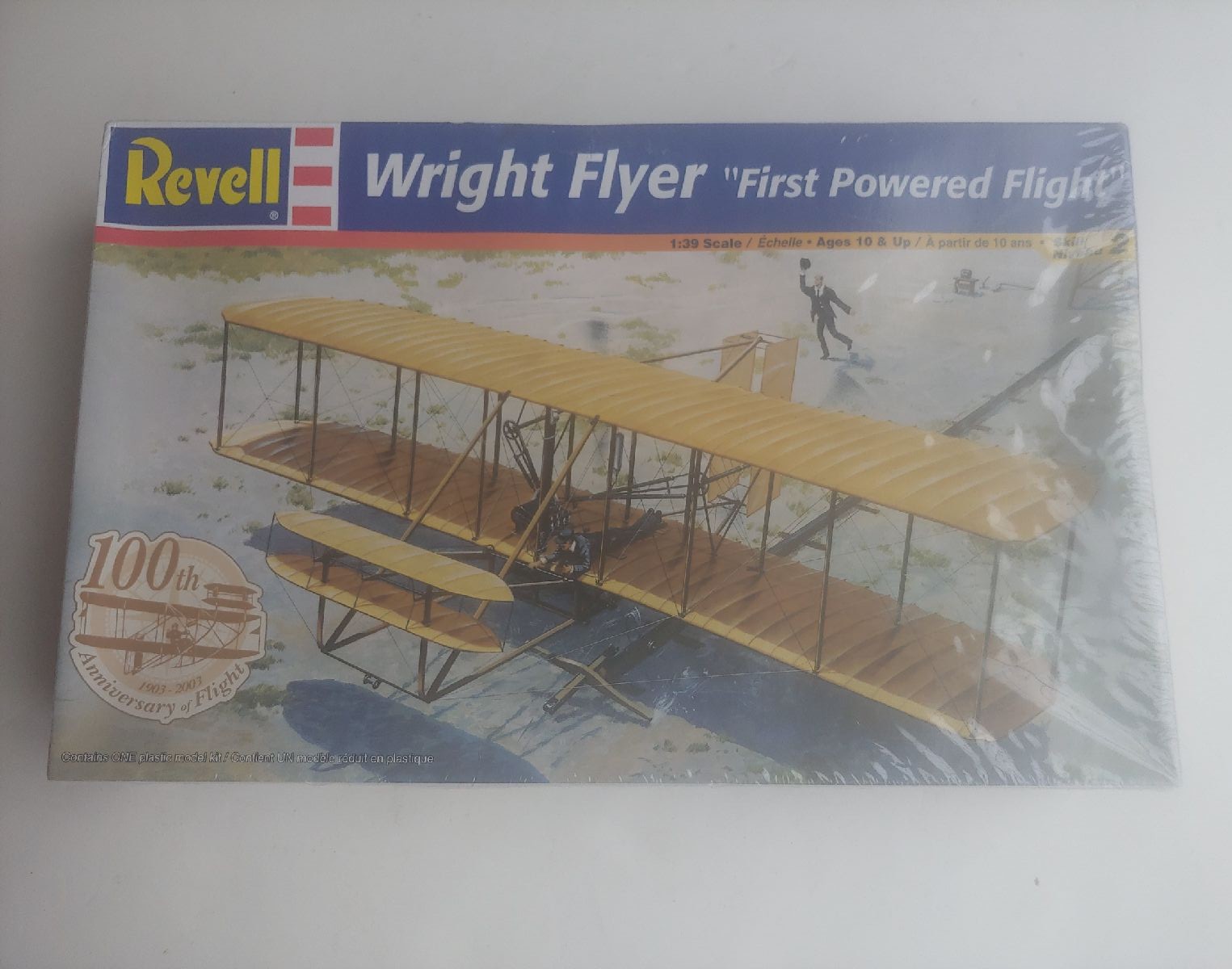 Revell wright flyer model plane