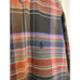 1990s Ralph Lauren Muted Rainbow Fall Harvest Plaid Old Money Oxford Shirt L