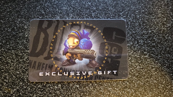 RARE Blizzcon 2009 Space Marine Murloc Grunty World of Warcraft Unused
