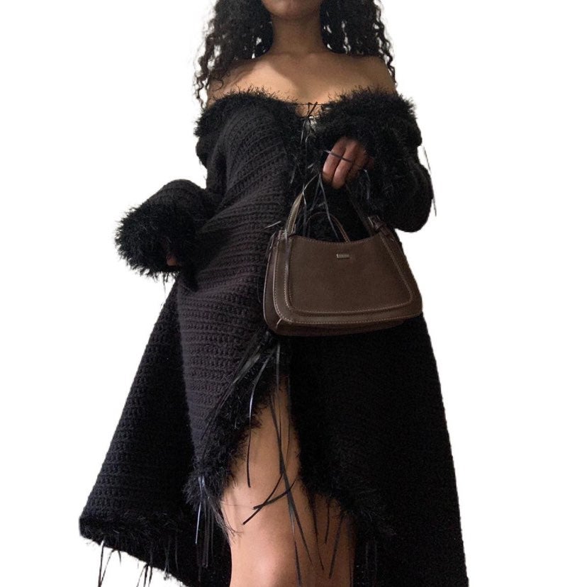 Gothic duffle trench coat